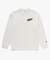 ネーム&ワニロゴグラフィック長袖Tシャツ