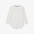 ラウンドヘム ワッフルロングスリーブTシャツ