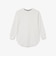 ラウンドヘム ワッフルロングスリーブTシャツ