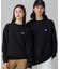 【オンライン限定】LACOSTE  オーバーサイズ 裏毛 バックプリント クルーネック スウェット