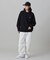【オンライン限定】LACOSTE  オーバーサイズ 裏毛 バックプリント クルーネック スウェット