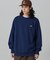 【オンライン限定】LACOSTE  オーバーサイズ 裏毛 バックプリント クルーネック スウェット
