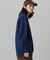 【オンライン限定】LACOSTE  オーバーサイズ 裏毛 バックプリント クルーネック スウェット
