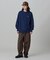 【オンライン限定】LACOSTE  オーバーサイズ 裏毛 バックプリント クルーネック スウェット