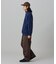 【オンライン限定】LACOSTE  オーバーサイズ 裏毛 バックプリント クルーネック スウェット