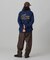 【オンライン限定】LACOSTE  オーバーサイズ 裏毛 バックプリント クルーネック スウェット