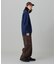 【オンライン限定】LACOSTE  オーバーサイズ 裏毛 バックプリント クルーネック スウェット