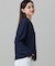 【オンライン限定】LACOSTE オーバーサイズ ワンポイント刺繍ロゴ ヘンリーネック長袖Tシャツ / ワッフルカットソー