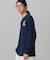 【オンライン限定】LACOSTE オーバーサイズ ワンポイント刺繍ロゴ ヘンリーネック長袖Tシャツ / ワッフルカットソー