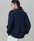 【オンライン限定】LACOSTE オーバーサイズ ワンポイント刺繍ロゴ ヘンリーネック長袖Tシャツ / ワッフルカットソー