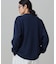 【オンライン限定】LACOSTE オーバーサイズ ワンポイント刺繍ロゴ ヘンリーネック長袖Tシャツ / ワッフルカットソー