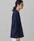【オンライン限定】LACOSTE オーバーサイズ ワンポイント刺繍ロゴ ヘンリーネック長袖Tシャツ / ワッフルカットソー
