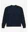 【オンライン限定】LACOSTE オーバーサイズ ワンポイント刺繍ロゴ ヘンリーネック長袖Tシャツ / ワッフルカットソー