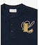 【オンライン限定】LACOSTE オーバーサイズ ワンポイント刺繍ロゴ ヘンリーネック長袖Tシャツ / ワッフルカットソー