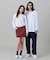 【オンライン限定】LACOSTE  オーバーサイズ 配色ラインリブ ロングスリーブTシャツ