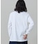 【オンライン限定】LACOSTE  オーバーサイズ 配色ラインリブ ロングスリーブTシャツ