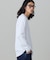 【オンライン限定】LACOSTE  オーバーサイズ 配色ラインリブ ロングスリーブTシャツ
