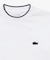 【オンライン限定】LACOSTE  オーバーサイズ 配色ラインリブ ロングスリーブTシャツ