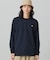 【オンライン限定】LACOSTE  オーバーサイズ 配色ラインリブ ロングスリーブTシャツ