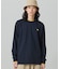 【オンライン限定】LACOSTE  オーバーサイズ 配色ラインリブ ロングスリーブTシャツ