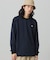 【オンライン限定】LACOSTE  オーバーサイズ 配色ラインリブ ロングスリーブTシャツ