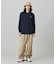【オンライン限定】LACOSTE  オーバーサイズ 配色ラインリブ ロングスリーブTシャツ
