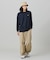 【オンライン限定】LACOSTE  オーバーサイズ 配色ラインリブ ロングスリーブTシャツ
