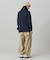 【オンライン限定】LACOSTE  オーバーサイズ 配色ラインリブ ロングスリーブTシャツ