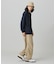 【オンライン限定】LACOSTE  オーバーサイズ 配色ラインリブ ロングスリーブTシャツ