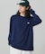 【オンライン限定】LACOSTE  オーバーサイズ 配色ラインリブ ロングスリーブTシャツ