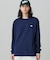 【オンライン限定】LACOSTE  オーバーサイズ 配色ラインリブ ロングスリーブTシャツ