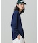 【オンライン限定】LACOSTE  オーバーサイズ 配色ラインリブ ロングスリーブTシャツ