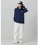 【オンライン限定】LACOSTE  オーバーサイズ 配色ラインリブ ロングスリーブTシャツ