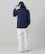 【オンライン限定】LACOSTE  オーバーサイズ 配色ラインリブ ロングスリーブTシャツ