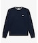 【オンライン限定】LACOSTE  オーバーサイズ 配色ラインリブ ロングスリーブTシャツ