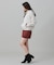 【オンライン限定】LACOSTE  オーバーサイズ フード刺繍ロゴ バックプリント プルオーバーパーカー
