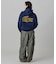 【オンライン限定】LACOSTE  オーバーサイズ フード刺繍ロゴ バックプリント プルオーバーパーカー