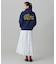 【オンライン限定】LACOSTE  オーバーサイズ フード刺繍ロゴ バックプリント プルオーバーパーカー