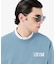 ブランドネームロゴグラフィックバックプリントロングスリーブTシャツ