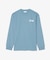 ブランドネームロゴグラフィックバックプリントロングスリーブTシャツ