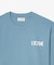 ブランドネームロゴグラフィックバックプリントロングスリーブTシャツ