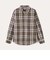 吸水速乾 長袖チェックシャツ