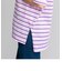 吸水速乾 マルチストライプ リラックス Tシャツ