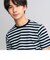 吸水速乾 マルチストライプ Ｔシャツ