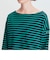 吸水速乾 バスクストライプ チュニック 長袖Ｔシャツ