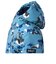 オールオーバープリントパデッドフーデッドジャケット