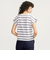 ショートスリーブストライプTシャツ