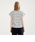 ショートスリーブストライプTシャツ