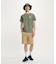 吸水速乾 抗菌 シーズナルプリント 半袖Tシャツ