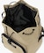 撥水 リサイクルナイロン 2way巾着バッグ ミニポーチ付き W18×H27×D12cm 4L
